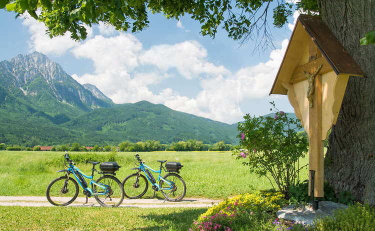 Radfahren in Piding