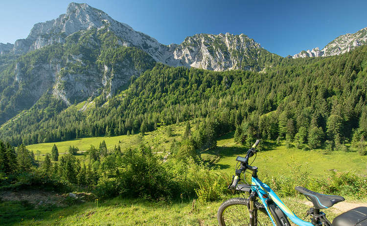 Steiner Alm Runde mit dem Mountainbike