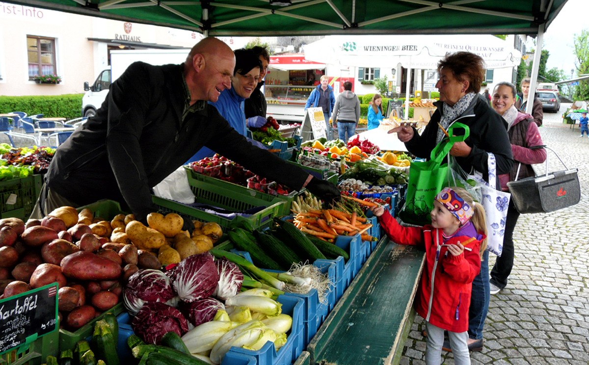 Wochenmarkt Anger